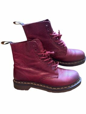 Dr. Martens 1460 Pascal boots in cherry red leather